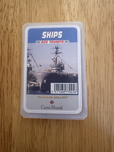 Ace trumps ships full set - trumps,