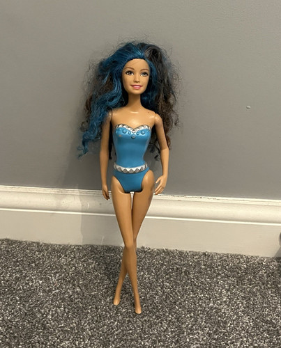 Girl fashion doll blue dark - blue,
