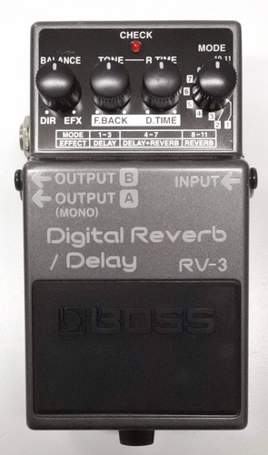 Boss digital reverb delay - digital,