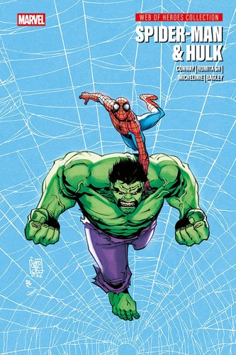 Spider man hulk web - &,