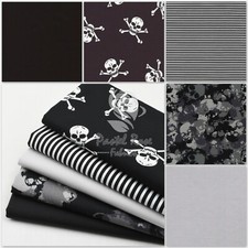 Skulls Fat Quarter Bundle -