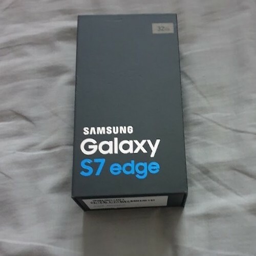 Samsung galaxy edge black - s7,