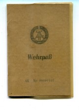 NVA military passport 1966 MPI