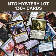 Magic The Gathering MTG Mystery Lot Bundle Booster Packs Over 130 Cards