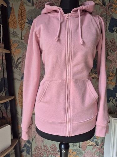 Primark pink zip hoodie - pink,