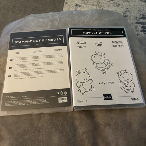 Stampin hippest hippos - stampin, up