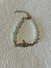 Vivienne Westwood Gold Pearl Style Bracelet