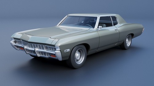 Printed 1968 caprice - 3d,