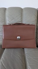 Dunhill Tan Briefcase Italian