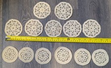 13 x Handmade Crocheted coaster's