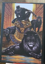 BLACK PANTHER #1 ART PRINT by
