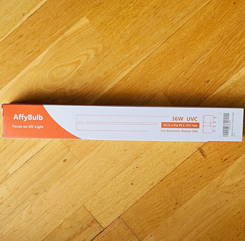 Affybulb 36w uvc ultraviolet - ultraviolet, 4