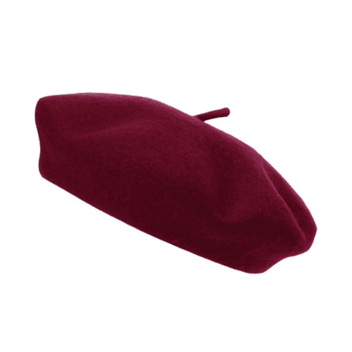 New women plain wool - wool, french