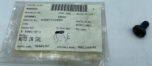 Oval head screw - m, 16