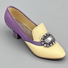 Just The Right Shoe by Raine "Jewelled Heel Pump" VTG 1999 Flapper c. 1920 COA