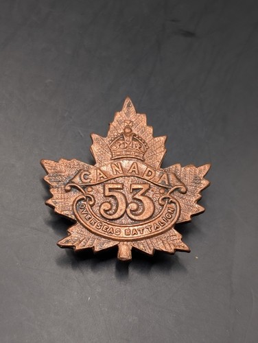 Ww1 canadian cef 53rd - ww1,