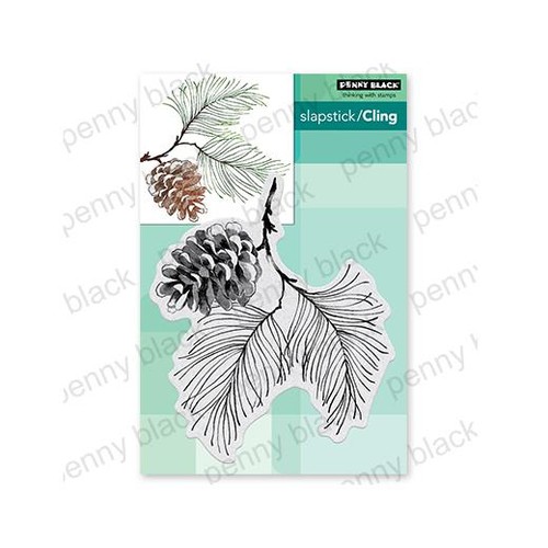 Penny black cling rubber - black,