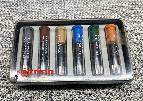 Vintage rotring rapidigraph - vintage, +