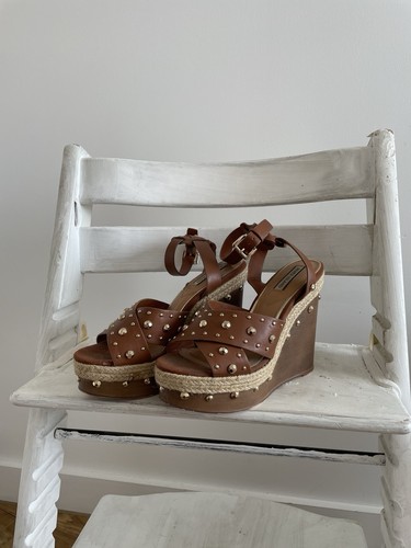 River island brown studded - island,