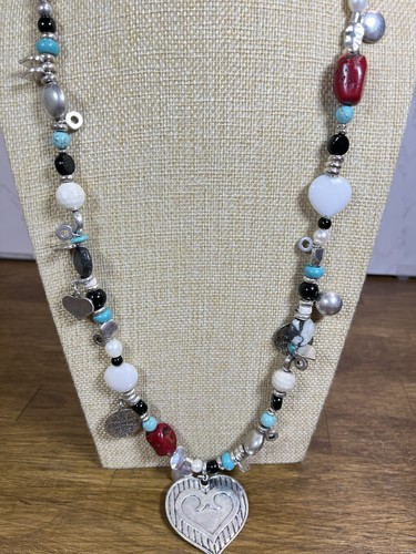 Chunky stone bead - chunky,