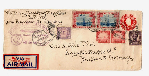 1928 graf zeppelin first - 1928,