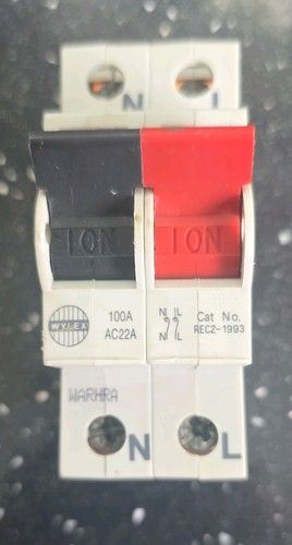 Wylex 100a double - wylex,