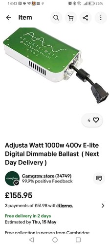 Adjusta watt 1000w 400v lite - 1000w,
