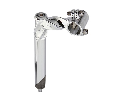 Chrome classic bicycle stem - chrome,
