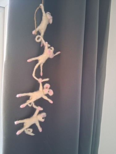 Climbing mice needle felt - mice,