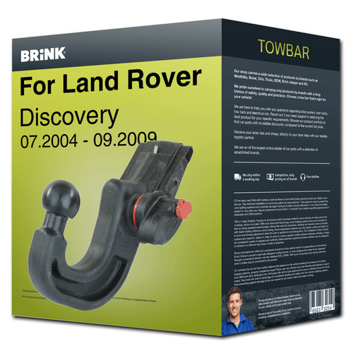 Towbar detachable for land - detachable, ›for