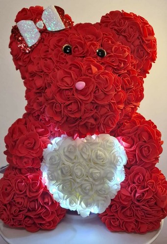 Large size bear 40cm - large, red