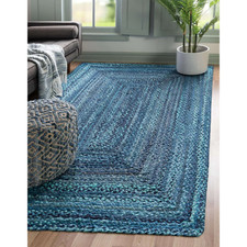 Blue Rug Cotton Carpet