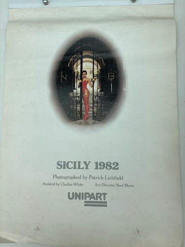Sicily 1982 unipart calender - 1982,