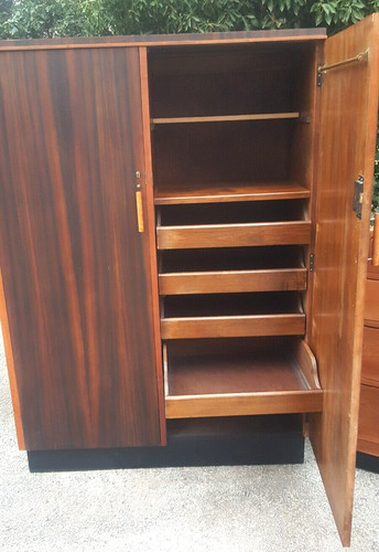 Good quality art deco - deco, walnut