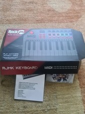 RockJam 25 Key Bluetooth Midi Keyboard Piano with Touchpads