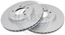 2x Brake disc Vented 17025
