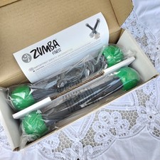 Zumba Toning Sticks Boxed Set of 2 - 1lb Each Stick- Green & Black - New Sealed