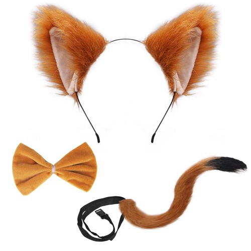 Piece fox costume - piece, faux