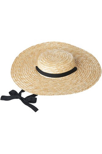 Costume colonial style straw - style,