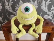 12" DISNEY STORE EXCLUSIVE MONSTERS INC MIKE WAZOWSKI PLUSH DOLL FIGURE TOY