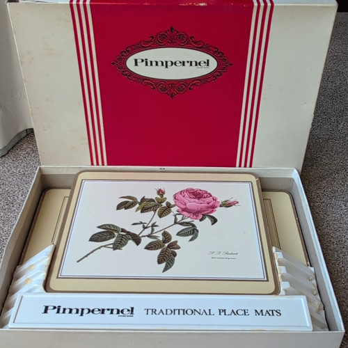 Placemats pimpernel redoute - pimpernel,
