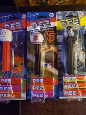 Pez Dispensers Lot of 6 Nice