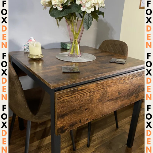 Industrial drop leaf dining - drop,