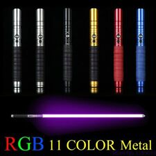 RGB 11 Colours Metal Lasersabre Luminous Outdoor Toy Creative Stick Sabre