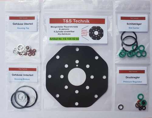 Fuel distributor repair kit - distributor, 8