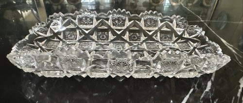 Vintage pressed glass - pressed,