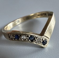 9ct Gold Yellow 375 Diamond &