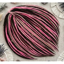 Brown & Pink Dreadlock