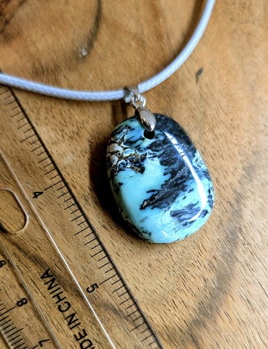 Variscite pendant free form - variscite,