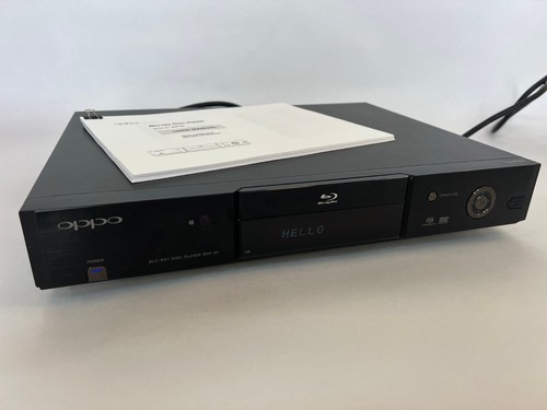 Oppo bdp blu ray - oppo, disc
